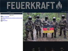 Tablet Screenshot of feuerkraft.io.ua